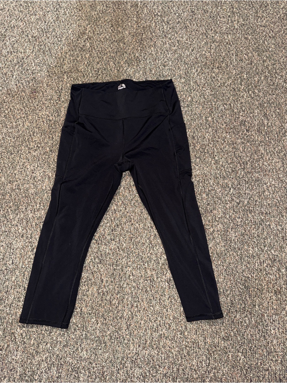 High-Rise Black Performance Leggings